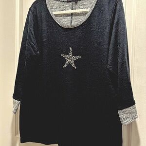 Fresh Produce casual french terry sweatshirt. XL